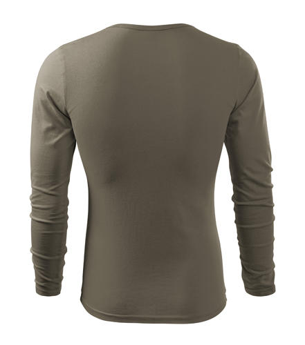 Malfini Fit-T majica s dugim rukavom 160g/m2, army