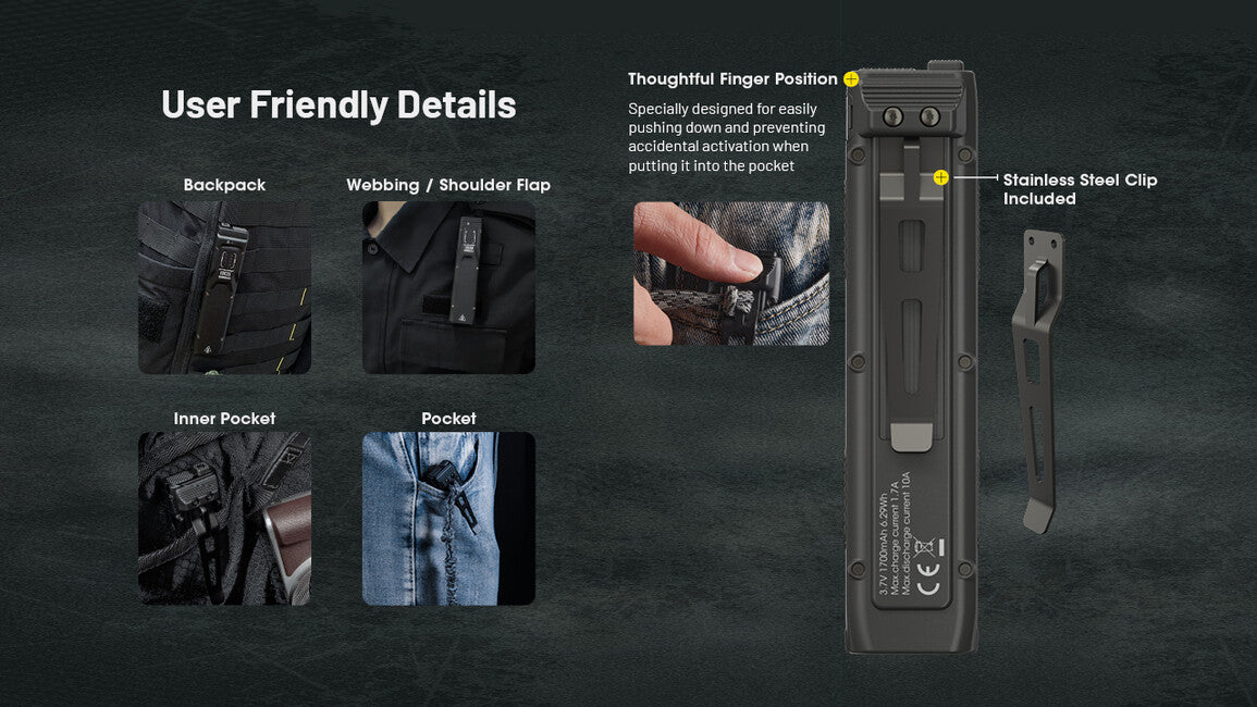 Nitecore EDC25 punjiva svjetiljka