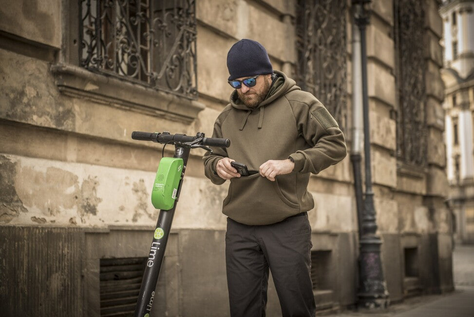 Helikon-Tex gradski pulover taktički Kangaroo, Green
