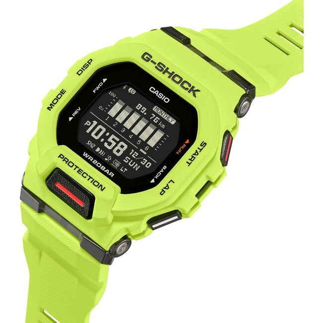 Casio G-Shock GBD-200-9ER sat, crni/žuti