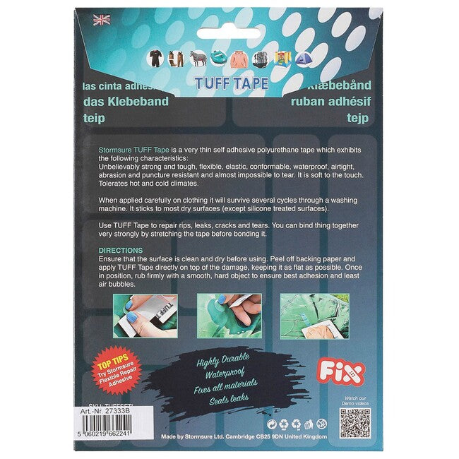 Stormsure TUFF Tape set zakrpa 12 kom
