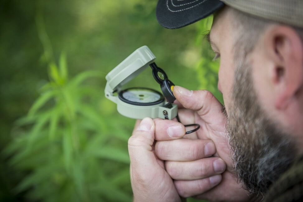 Helikon-Tex Ranger Mk2 kompas Lighted, Green