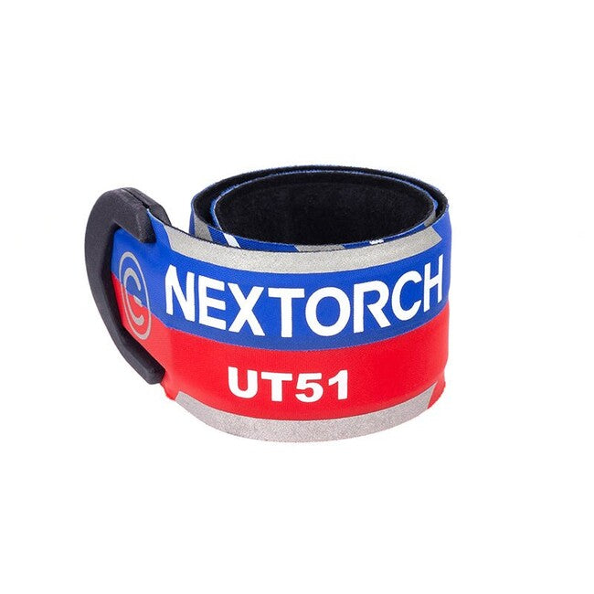 NexTorch® UT51 treptajuća sigurnosna traka, crveno-plava