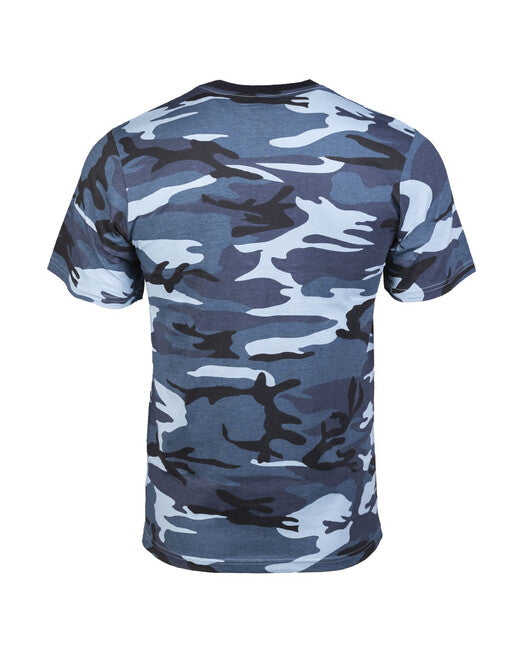 Mil-Tec majica kratki rukav, sky blue camo