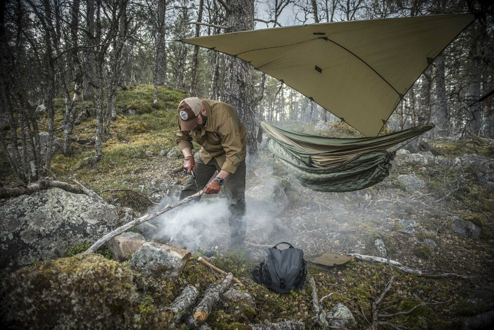 Helikon-Tex SUPERTARP mala cerada za zaklon, Shadow Grey
