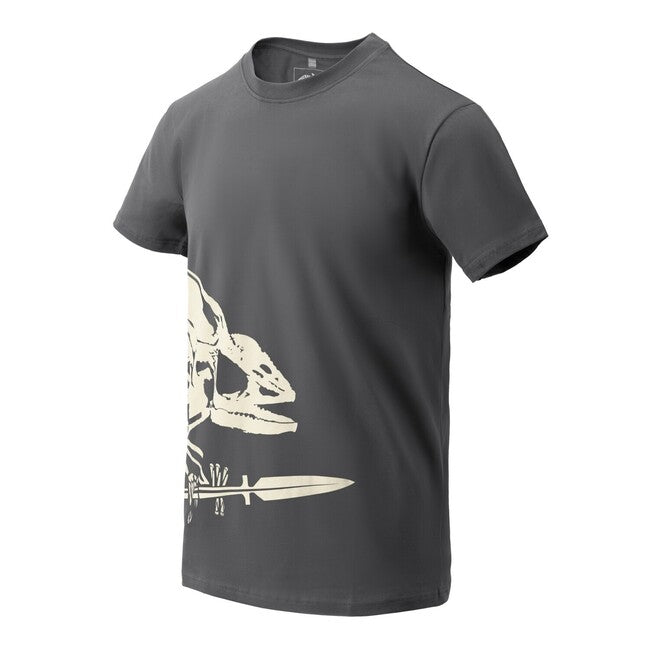 Helikon-Tex majica Full Body Skeleton, Shadow Grey