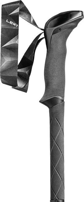 LEKI Makalu FX Carbon AS treking palice, svijetli antracit-živo crvena-crna, 110 - 130 cm
