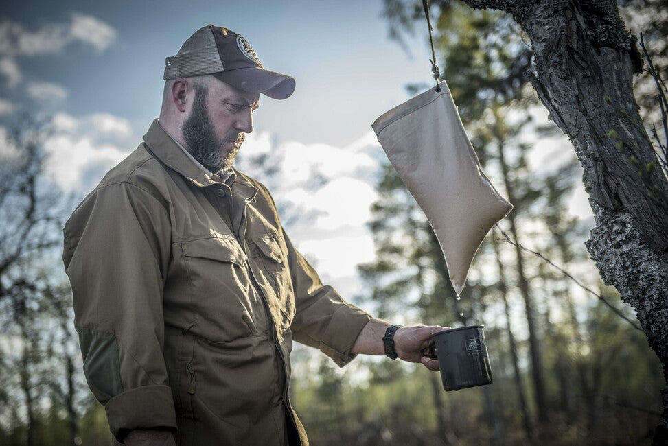 Helikon-Tex Survival filtar za vodu, bijeli / crni A