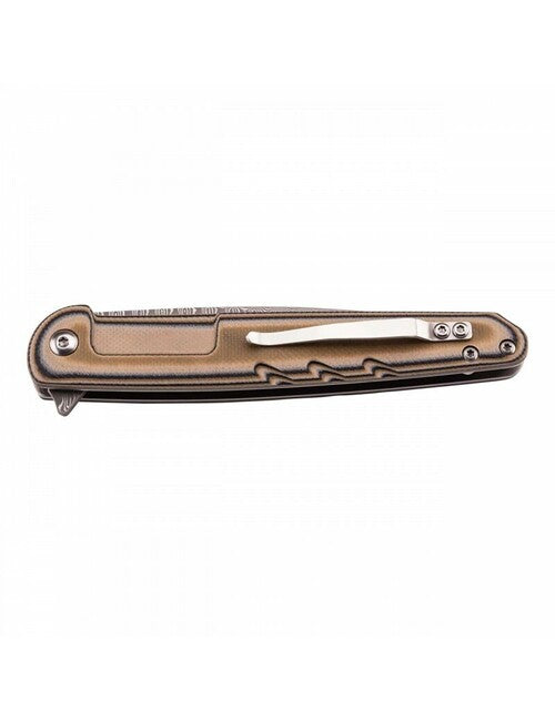 Herbertz Selektion Damast Spike jednoručni džepni nož, damast, G10, 9,5cm