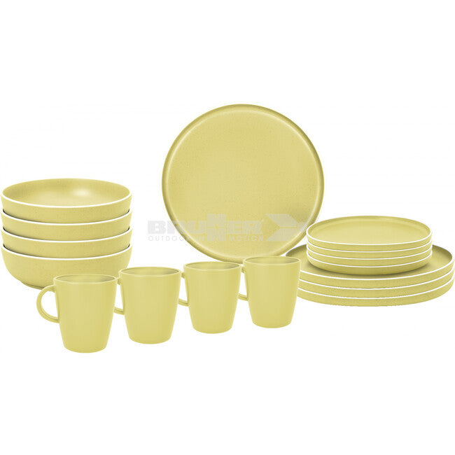 Brunner Lunch Box Dolomit kamping posuđe Set, žuti