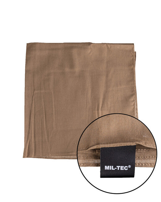 Mil-Tec bandana četvrtasta 55x55 cm, coyote