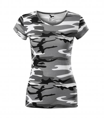 Malfini Camouflage majica 150g/m2, grey