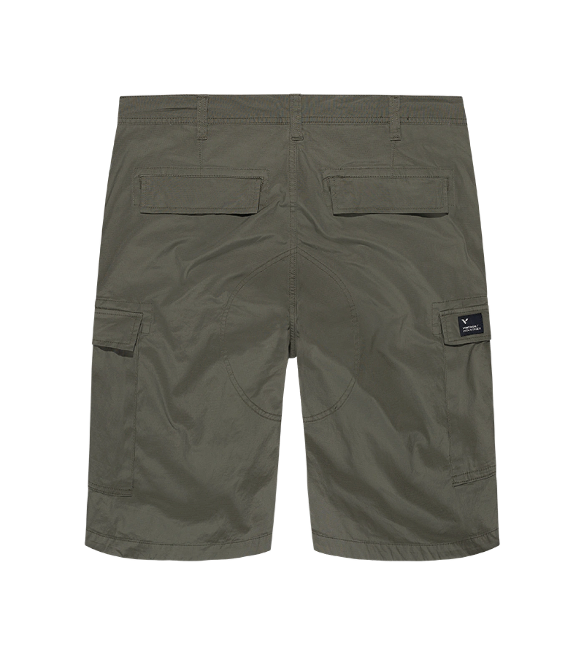 Vintage Industries Porter cargo šortky, misty olive
