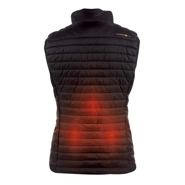 Therm-ic grijani prsluk ženski, crni