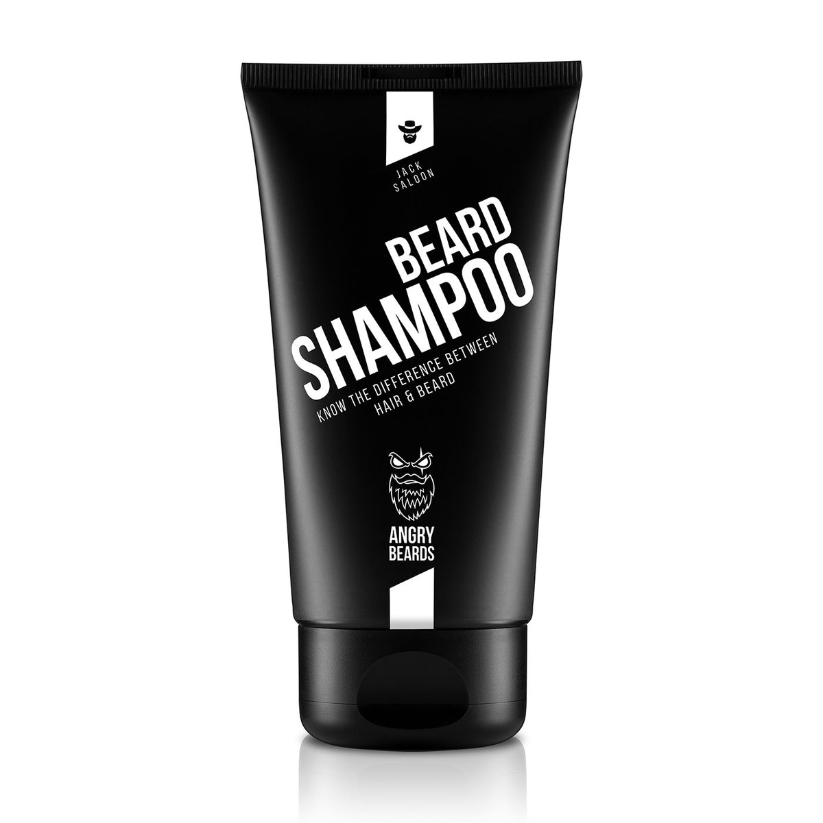 ANGRY BEARDS Jack Saloon šampón na bradu a fúzy, 150 ml