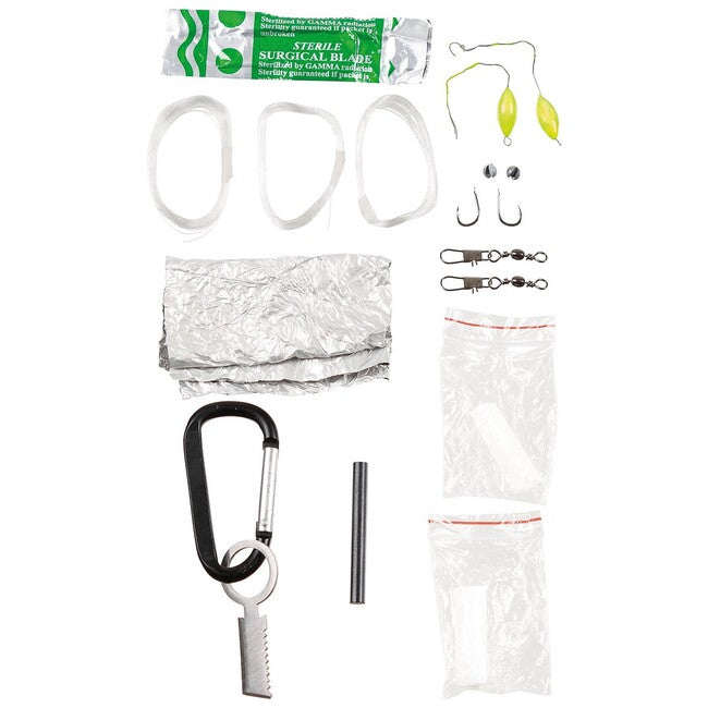 MFH Parachute Cord set za preživljavanje, OD zeleni