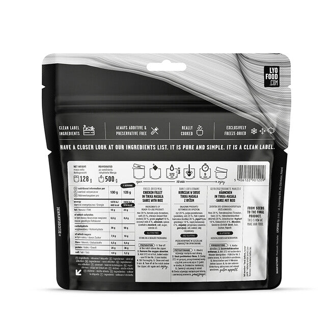LYOfood Piletina Tikka Masala 500g