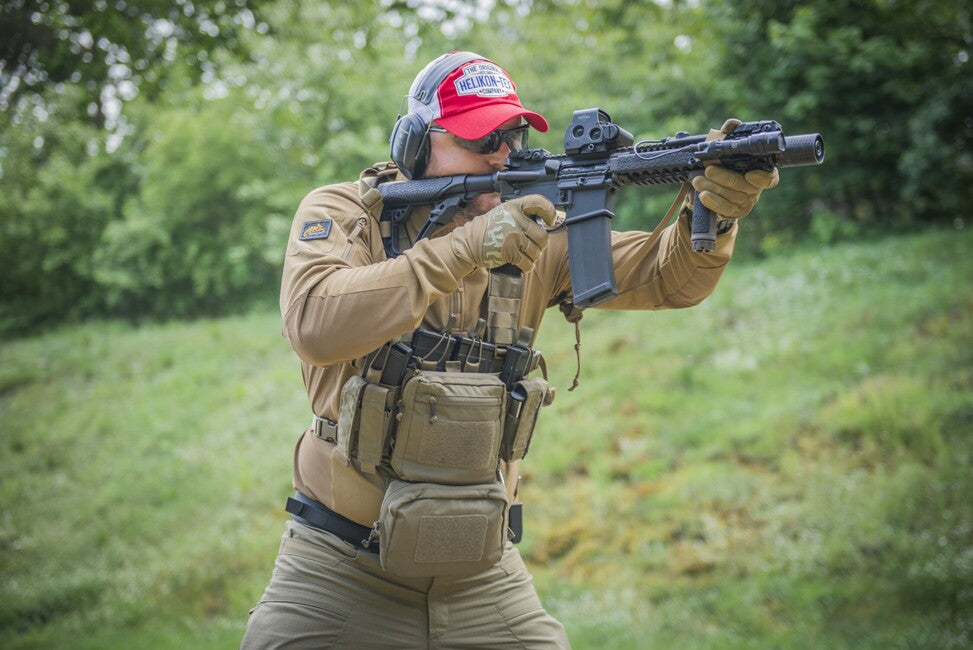 Helikon-Tex Range Tactical rukavice, crne / Shadow Grey