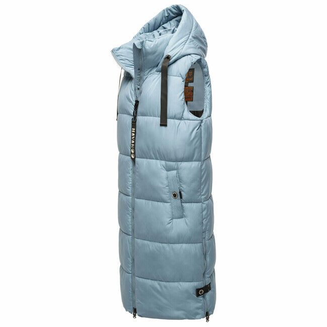 Navahoo Schnuffelchen dugi prsluk ženski, powder blue