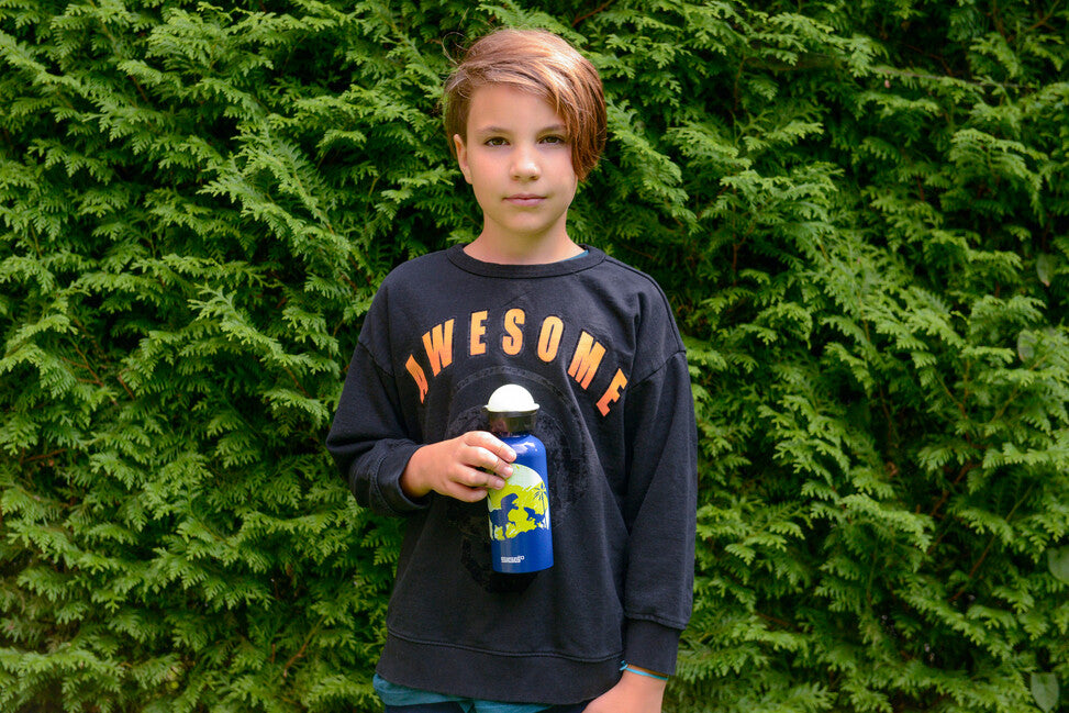 SIGG Kids aluminijska boca za piće Glow Moon Dinos, 0,4 l