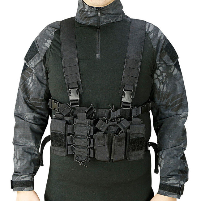 DRAGOWA D3 Chest Rig, crna