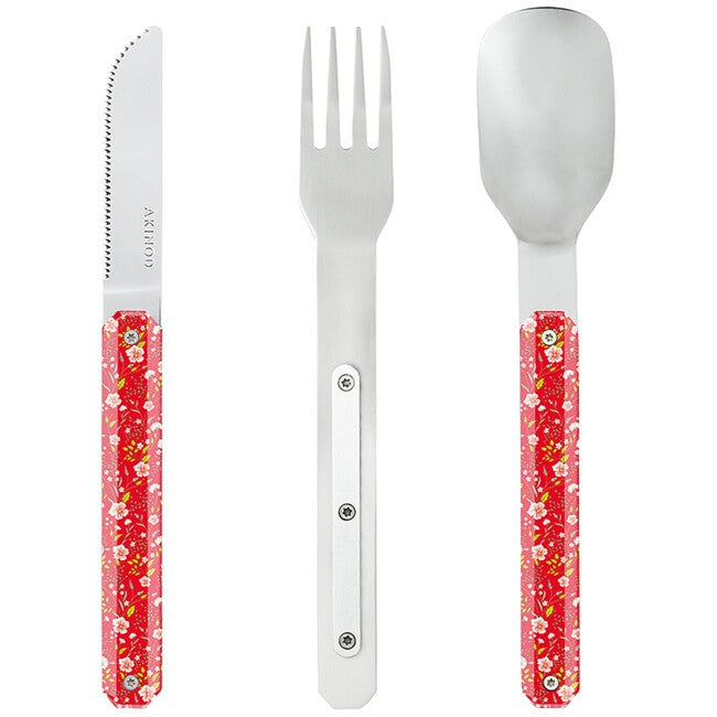 Akinod A01M00020 set pribora 12h34, Héliantheme rouge