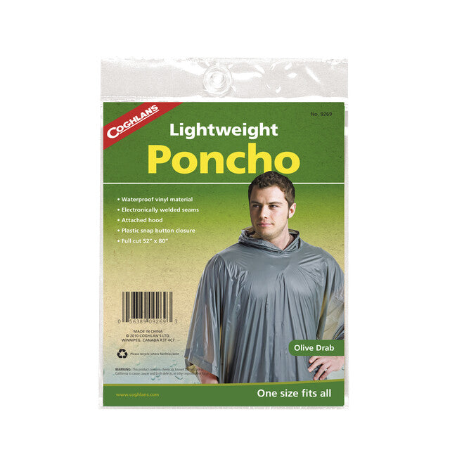 Coghlans Lagani pončo, maslinasto zeleni