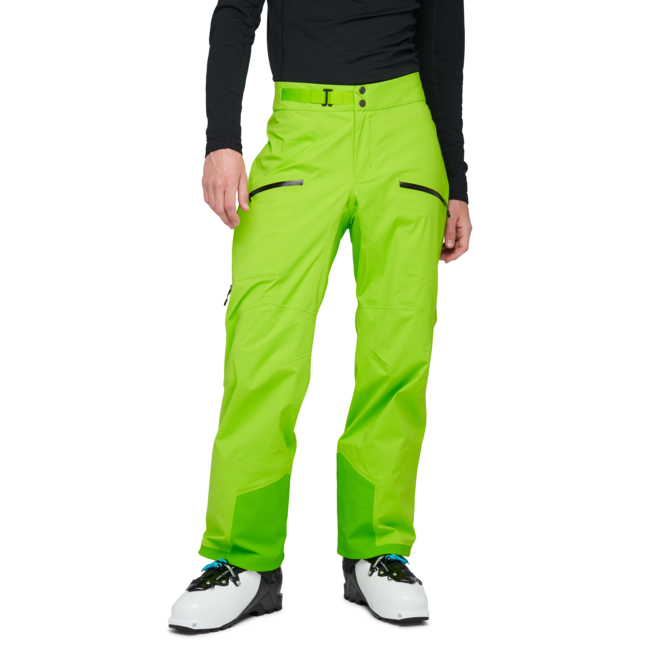 Black Diamond Recon Lt Stretch muške hlače, lime green