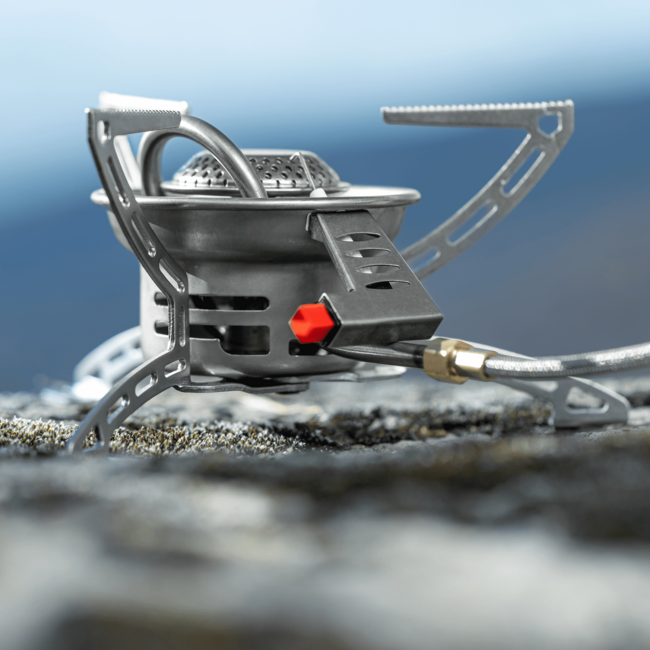 PRIMUS EasyFuel II plinsko kamping kuhalo Piezo