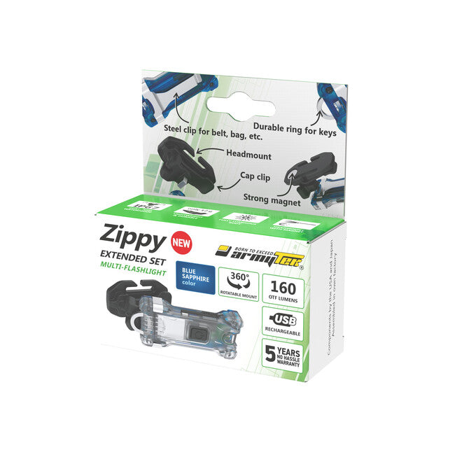 ArmyTek Zippy WR ES prenosno svjetlo set, plavi