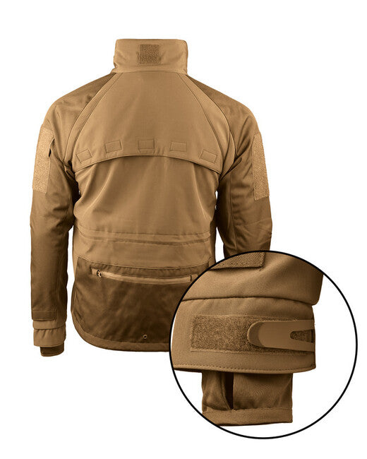 Mil-Tec SOFTSHELL PLUS jakna, coyote brown