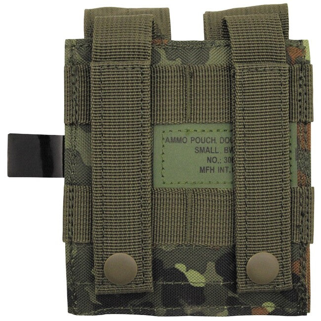 MFH double MOLLE torba, BW camo