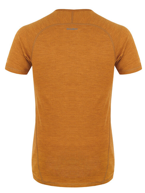 HUSKY MERSA KR majica Merino, mustard