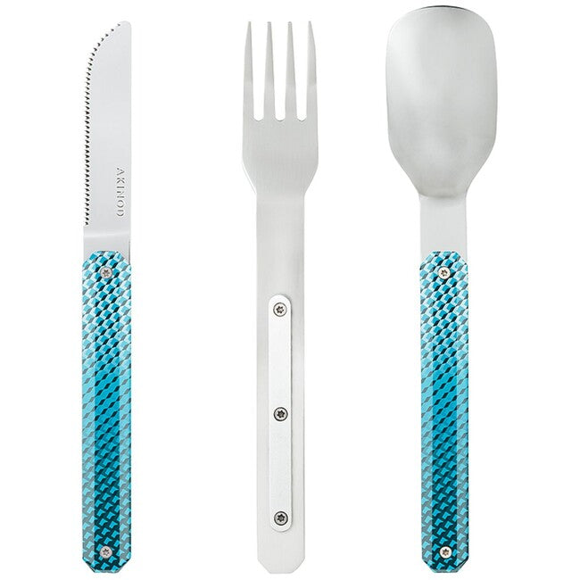 Akinod A01M00019 set pribora 12h34, mosaique bleue