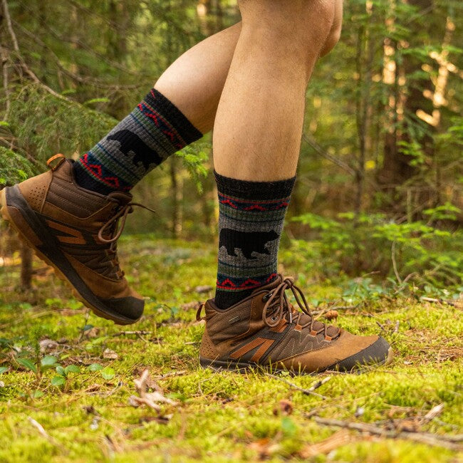Darn Tough VanGrizzle Boot Midweight planinarske čarape s amortizacijom, Charcoal