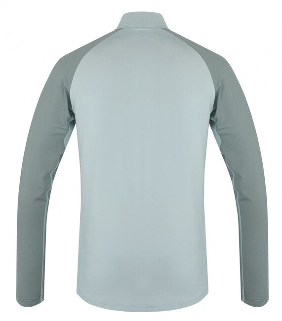 HUSKY Tromi Zip muška termoaktivna majica na zatvaraču, faded green