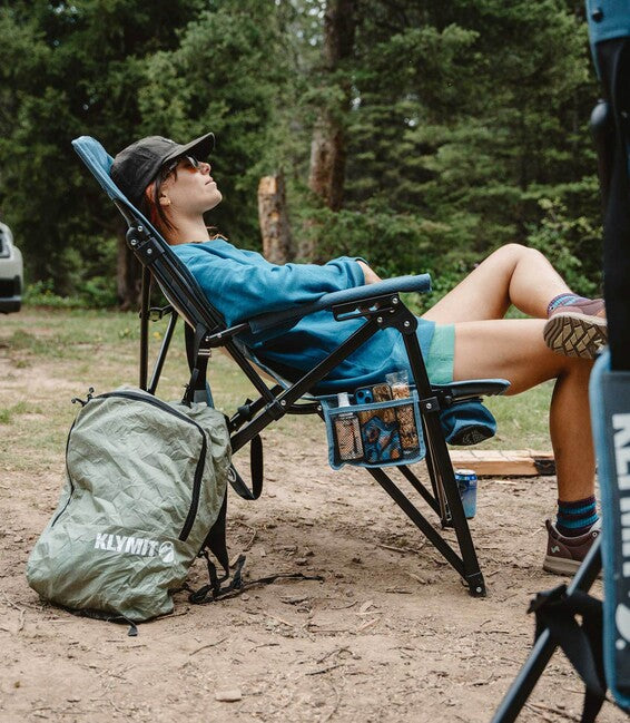 Klymit Switchback kamping stolica, plava