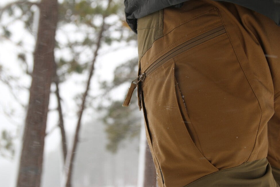 Helikon-Tex HYBRID OUTBACK hlače Dura Canvas DuraCanvas, Coyote