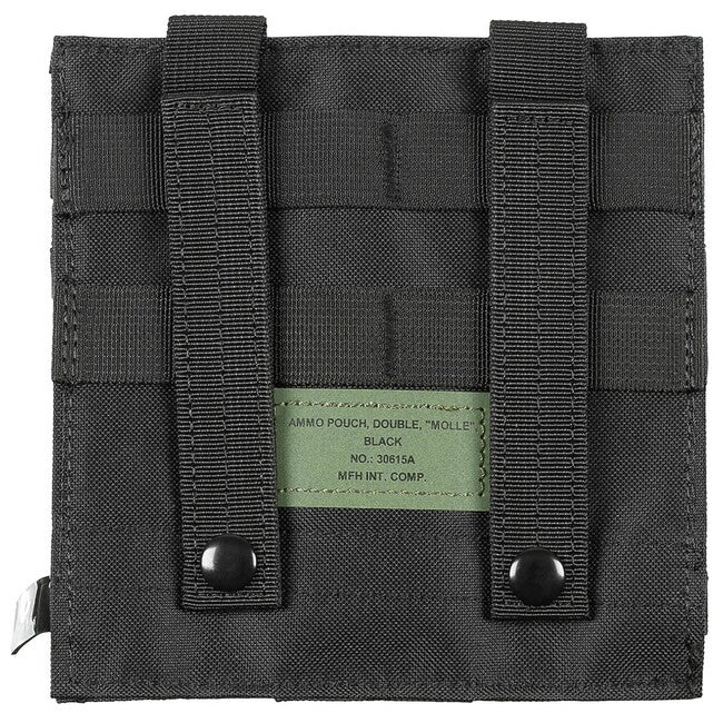 MFH torba double MOLLE, crna