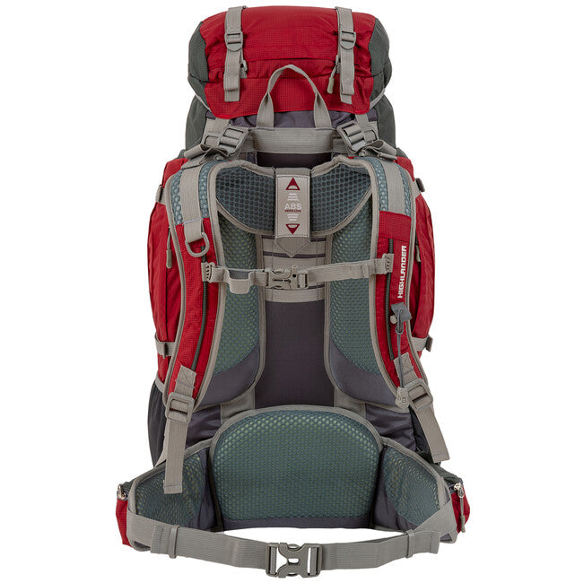 Highlander Expedition 65 L ekspedicijski ruksak, crven