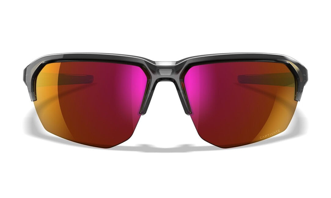 Wiley X Jakl sunčane naočale, Captivate Red Mirror/Gloss Crystal Grey