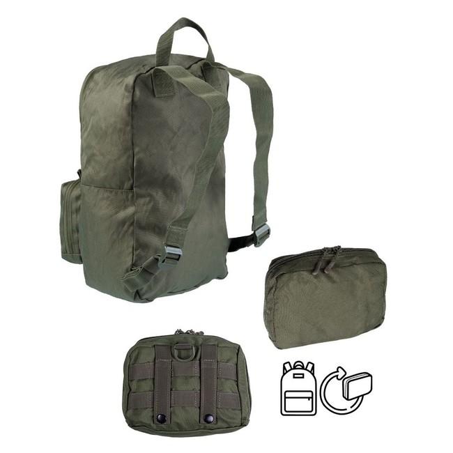 Mil-Tec Assault ultra kompaktan ruksak 15l, maslinasto zelen