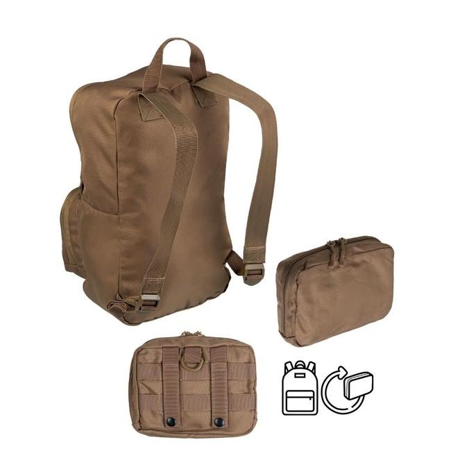 Mil-Tec Assault ultra kompaktan ruksak 15L, dark coyote