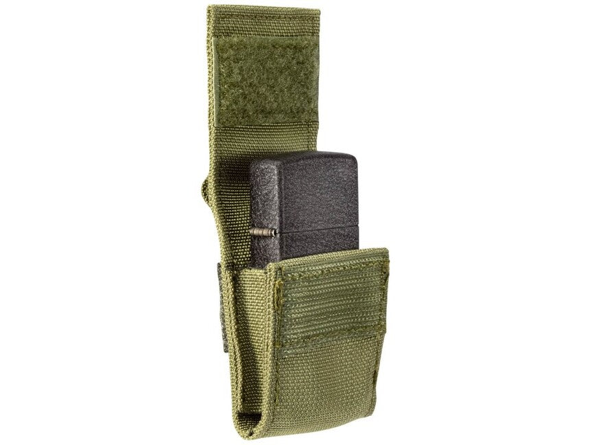 Zippo Black Crackle set taktička futrola + upaljač, zeleni