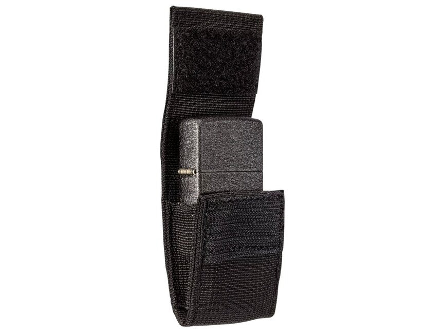 Zippo Black Crackle set taktička futrola + upaljač, crni