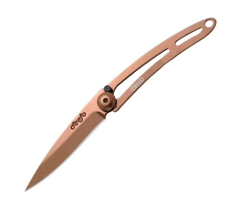 Deejo naked copper sklopivi nož