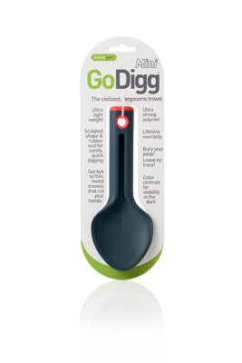Humangear GoDigg Mini lopata, siva, crvena