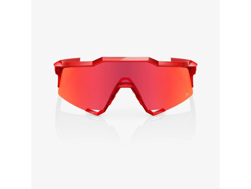 100% Speedcraft LE sunčane naočale Peter Sagan, Gloss Translucent Red - Hiper Red Mirror
