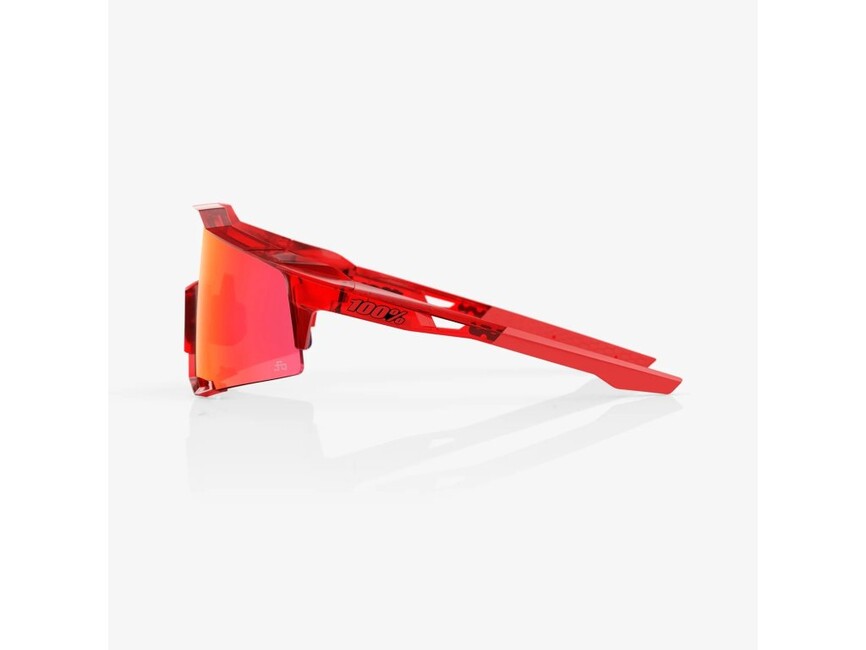 100% Speedcraft LE sunčane naočale Peter Sagan, Gloss Translucent Red - Hiper Red Mirror
