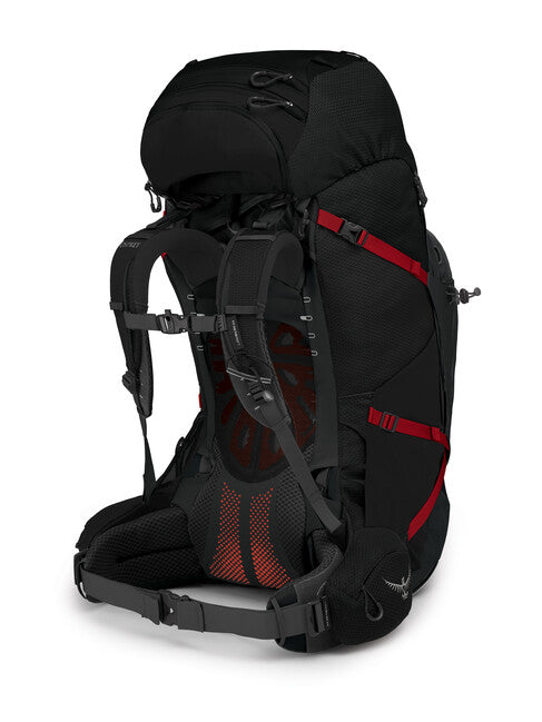 OSPREY AETHER PLUS 85 turistički ruksak, crni